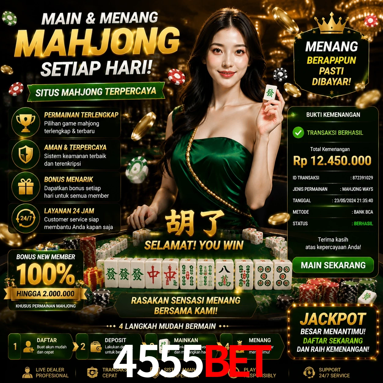 Ganhar e sacar na 4555bet
